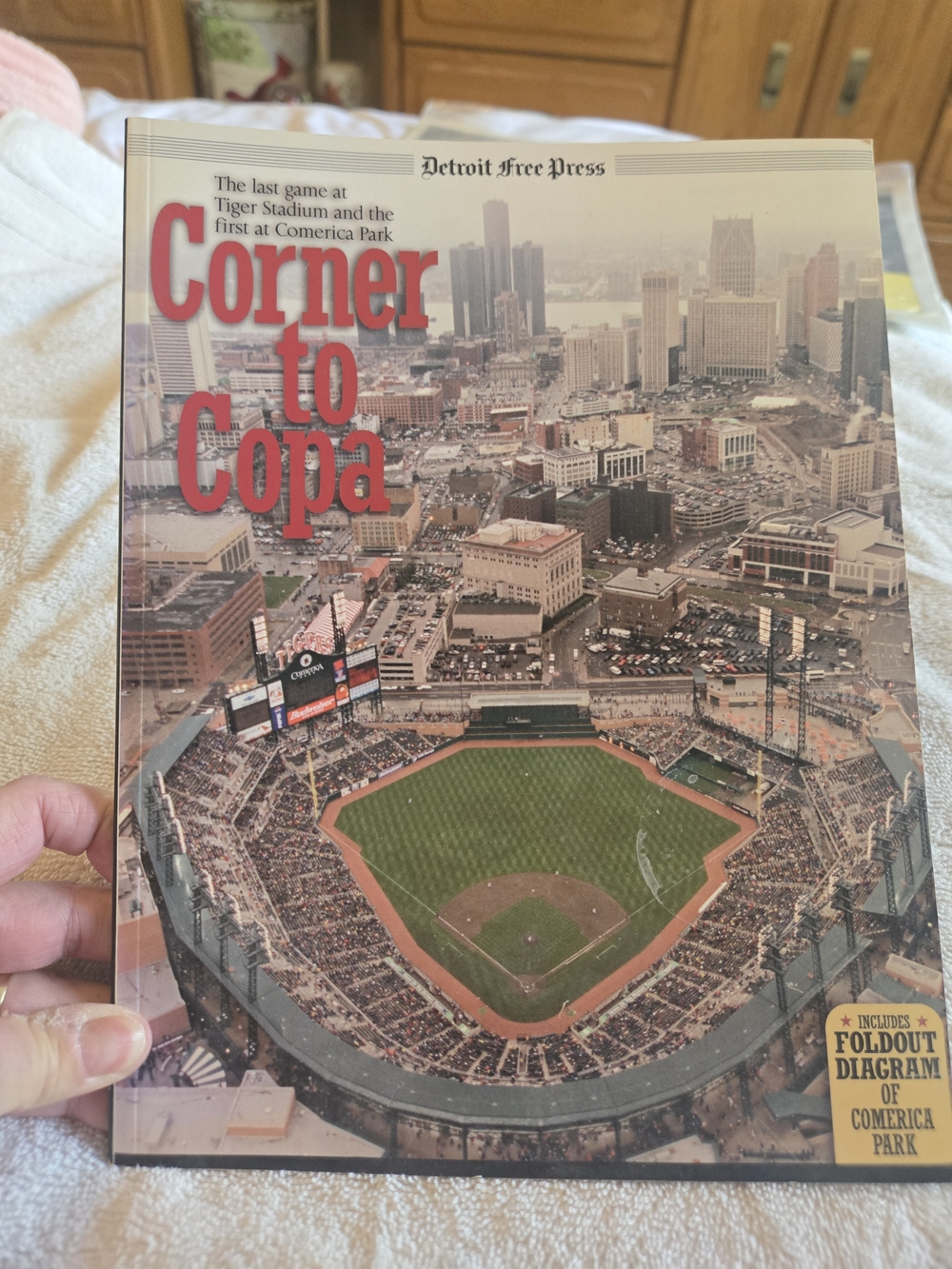 Vintage Detroit Tigers Magazine Featuring Memories & History Of Tiger Stadium
